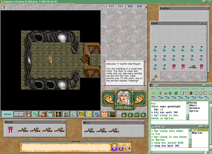 game-mirc layout
