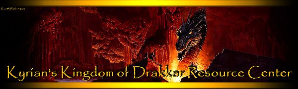 Kyrian's Kingdom of Drakkar Resource Centre